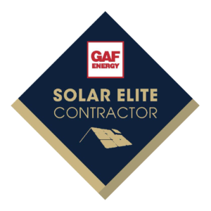 gaf energy solar elite certification logo